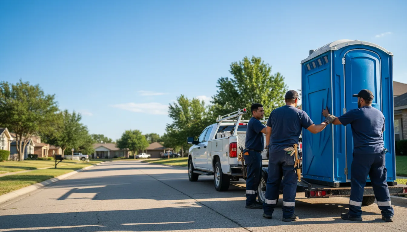 Portable Toilet Rental in Wallpack Center, NJ near me